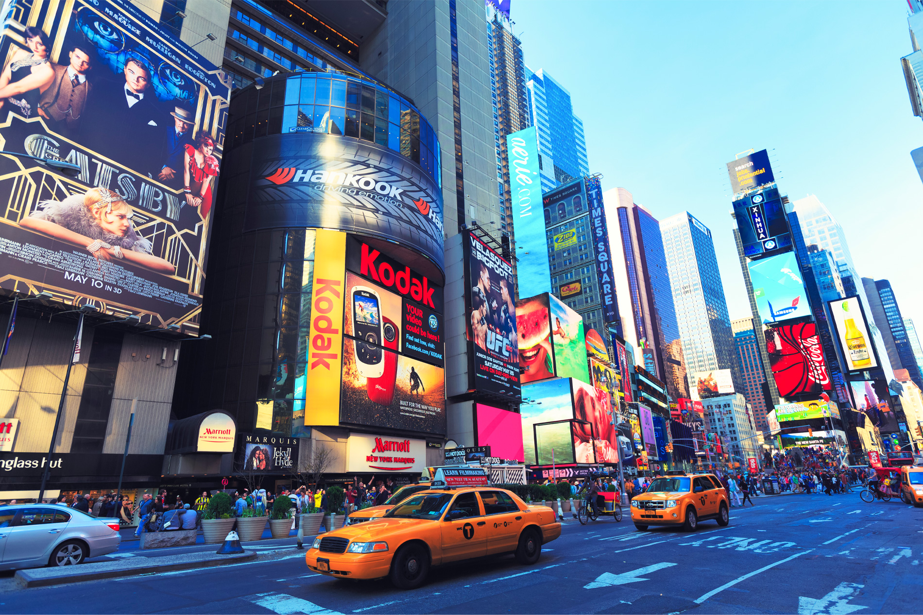 Times Square ads